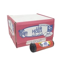 كرتون | هلا | اكياس نفايات | 50 جالون ( 14 روله )