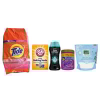 تايد | بكج تنظيف الملابس إنتعاش داوني - 5 منتجات