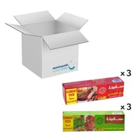كرتون | سانيتا | 3 علب ورق قصدير 30 سم + 3 علب رول...