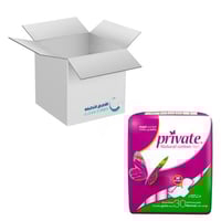 كرتون | برايفت | فوطة صحية حجم عادي بالأجنحة | 30...