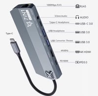 وصلة سارافوكس 1-7 USB-C