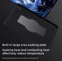 كفر للايباد مدمج به خاصية المغناطيس للمروحة و مساح...