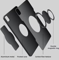 كفر للايباد مدمج به خاصية المغناطيس للمروحة و مساح...