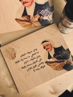 لوحة طلال مدآح .