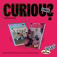 UNIS - [CURIOUS] 1st Single Album PHOTOBOOK RANDOM...