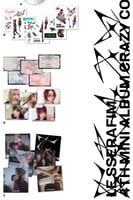 LE SSERAFIM - [CRAZY] 4th Mini Album COMPACT RANDO...
