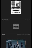 LE SSERAFIM - [FEARLESS] 1st Mini Album RANDOM Ver...