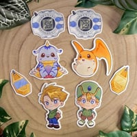 ستكرات ديجيمون عائلة يامن