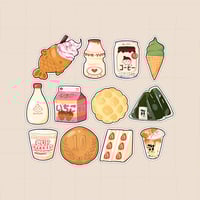 ستكرات بقالة يابانية