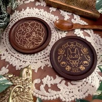 كوستر كيكي وجيجي داكن 9 سم