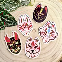 ستكرات أقنعة كابوكي