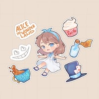 ستكرات أليس في بلاد العجائب