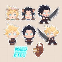 ستكرات SOLDIER's Honor فاينل فانتسي 7