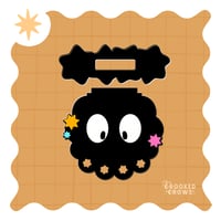 حاملة ميداليات للتعليق كرة الغبار