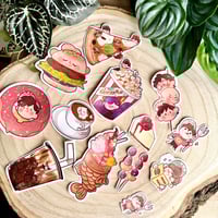 ستكرات علبة غذاء