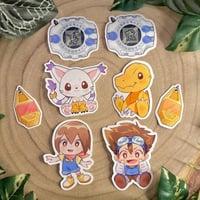 ستكرات ديجيمون عائلة أمجد