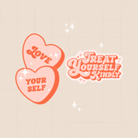 ستكرات love and treat yourself