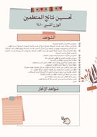 قالب بوربوينت لتوثيق الأداء الوظيفي – مقاس A4