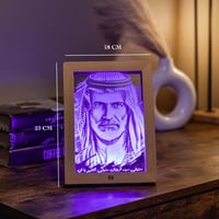 صورتك داخل إطار مضيء