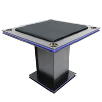 طاولة بلوت الجوهرة المضيئة مع كراسي