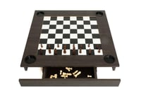 طاولة بلوت وشطرنج 2*1 كلاسيك أرضية