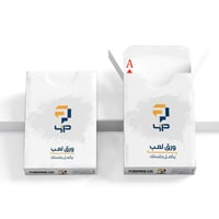 ورق بلوت فور بلس 4P لون أبيض - بوكس 6 حبات