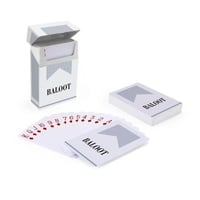 ورق بلوت BALOOT فضي