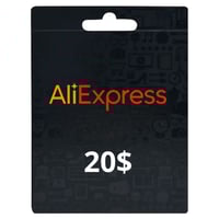 بطاقة Aliexpress بمبلغ 20 دولار متوفرة الان في Ala...