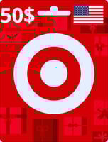 بطاقة target بميلغ 50 دولار متوفرة الان في AlabdSt...