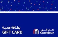 بطاقة كارفور 100 ريال سعودي.