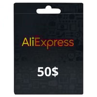 بطاقة Aliexpress بمبلغ 50 دولار متوفرة الان في Ala...