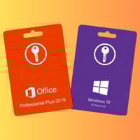 ويندوز 10 برو + اوفيس 2019 برو بلس
