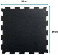 ارضيات مطاط ربط بسمك 2سم للمجموعة عازلة للصوت وقاب...