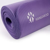 فرشة تمارين 15 ملم لون بنفسجي من كانجرو