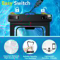 حافظة هاتف مقاومة للماء مع حزام تعليق