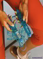 حبل نط بعداد رقمي لون ازرق مضاد للكسر وحبل 3متر قا...