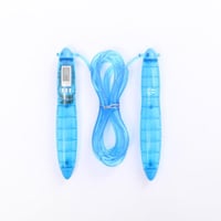 حبل نط بعداد رقمي لون ازرق مضاد للكسر وحبل 3متر قا...