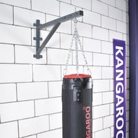 حامل كيس الملاكمة بعمق 80سم من الجدار مع فتحات اضا...