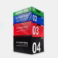 مجموعة صناديق تمارين القفز البلايومتري الناعمة وال...