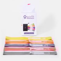 مجموعة حلقات رباط المقاومة 5مستويات من المطاط النق...