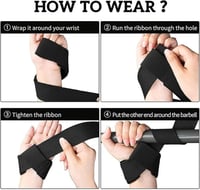 حزام معصم رفع الأثقال من كانجرو