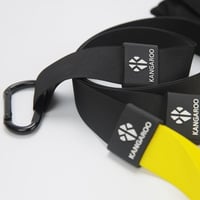 حبل التمارين والتعليق لون اصفر لتمارين السحب تي ار...