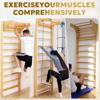 عقلة سلم خشب للتمرين