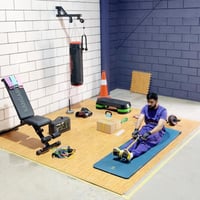 الباقة الفضية مع 17 منتج وأرضيات الفوم وجدول رياضي...