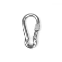 حلقة خطاف ربط زنبركي حديد مع قفل تأمين للسلامة