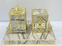 مباخر رخام بصينية سميكة