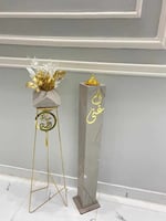 مباخر استقبال مع فازات ورد