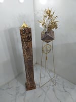 مباخر استقبال مع فازات ورد