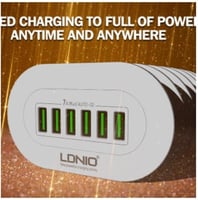 شاحن متعدد المنافذ محطة شحن LDNIO 7A 6 USB Port