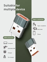 وصلة تحويل من تايب سي الى يو اس بي Type C ل USB